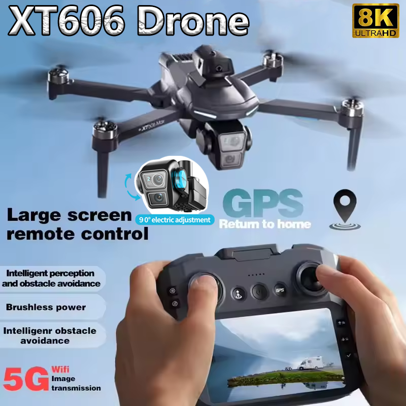 Drone Dji Rc Mini 3 - XT606 MAX GPS NEW Drone 8k