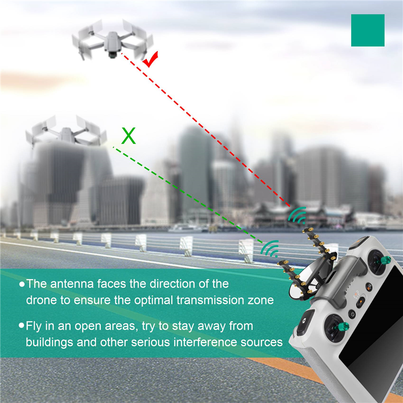 Drone Dji Rc Mini 3 - Antenna Signal Booster Amplifier For DJI