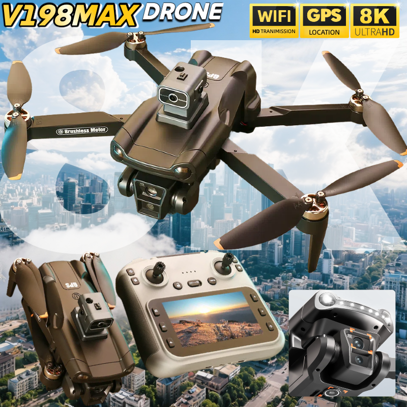NEW for Genuine V198 MAX Drone - Drone Ls Rc recensie en prijs
