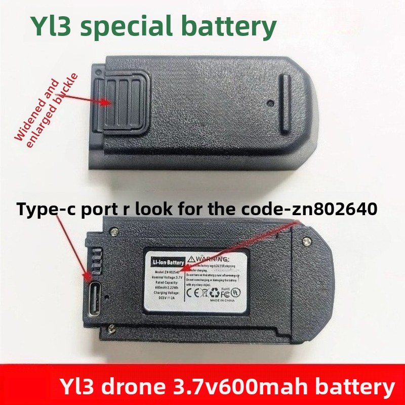 For YL3 Mini 3.7V 600mAh Drone - Drone Rc Yl3 recensie en prijs
