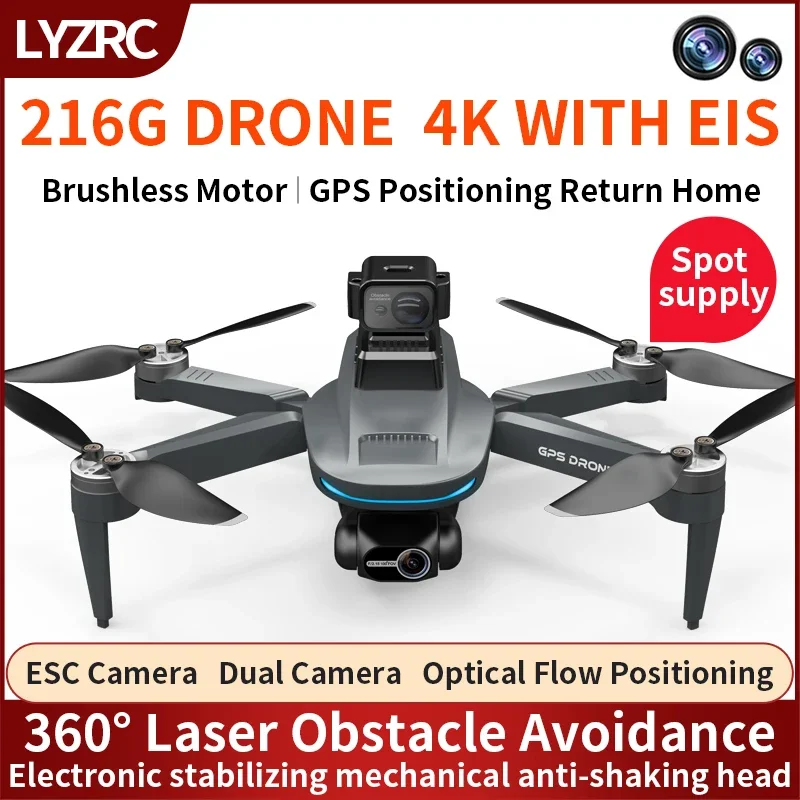 L200 PRO MAX Drone 4K 2-Axis P - Drone Rc Pro recensie en prijs