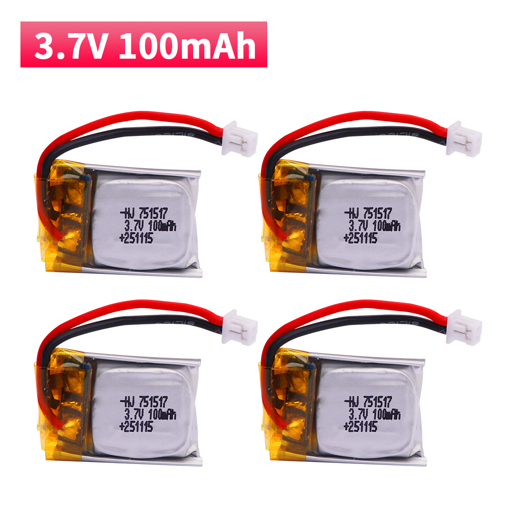 100mah 3.7V Lipo Battery FQ777 - Drone Fq777 Rc Quadcopter recensie en prijs