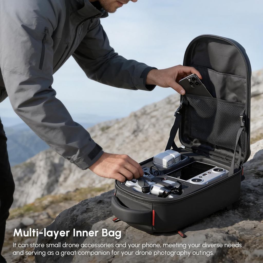 Waterproof Hard Carrying Backp - Drone Dji Rc Mini 3 recensie en prijs