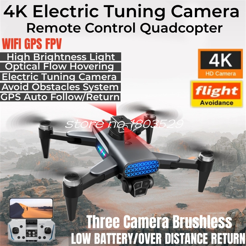 4K ESC GPS Follow Me Brushless - Drone Rc Fpv Manual recensie en prijs