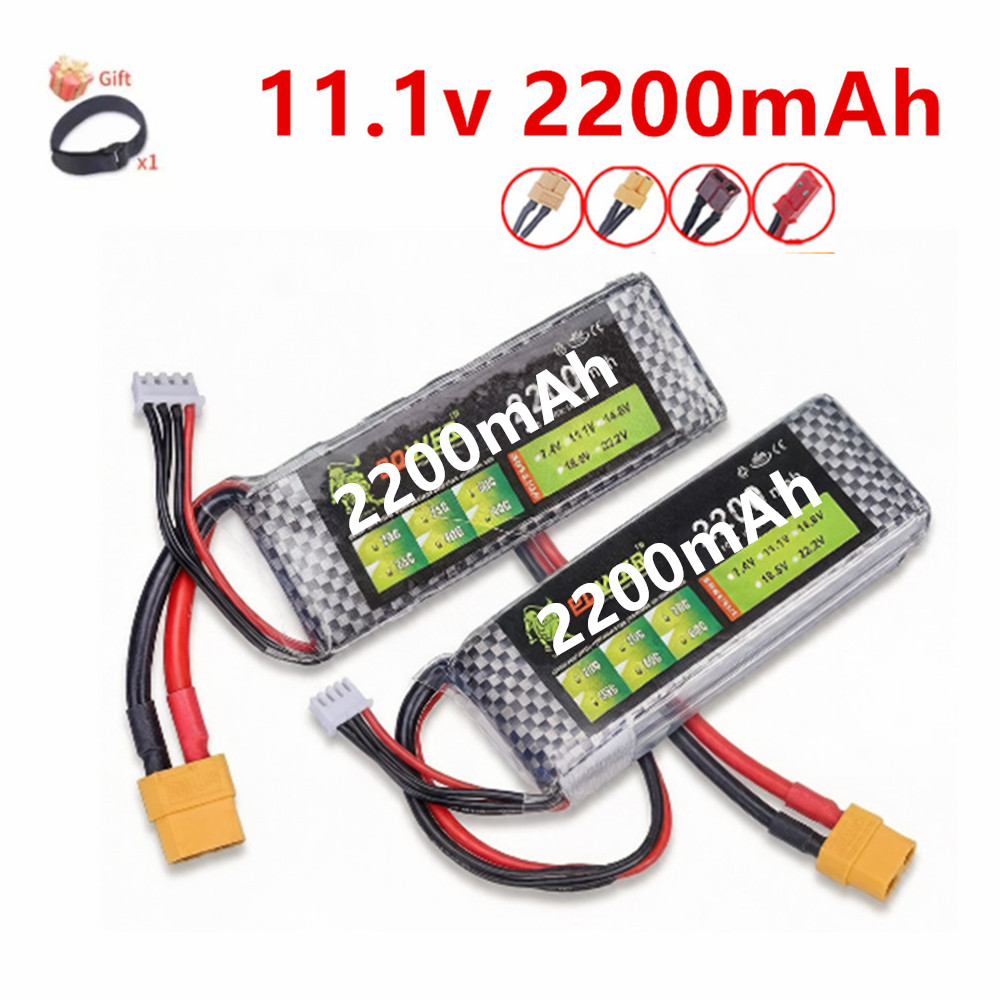 3S Lipo Battery 11.1V 2200mah  - Drone Rc Truck recensie en prijs