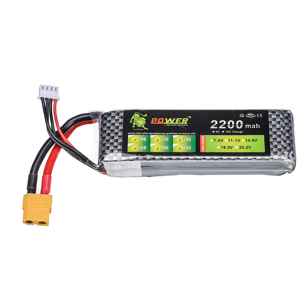3S Lipo Battery 11.1V 2200mah  - Drone Rc Truck recensie en prijs