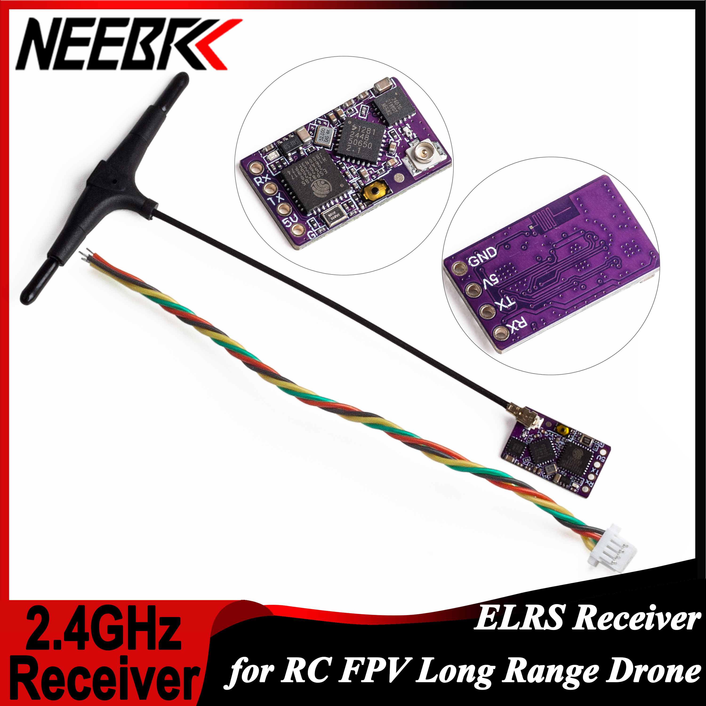 1/2/5/10PCS ELRS 2.4GHz RX Lon - Drone Rc Quadcopter recensie en prijs