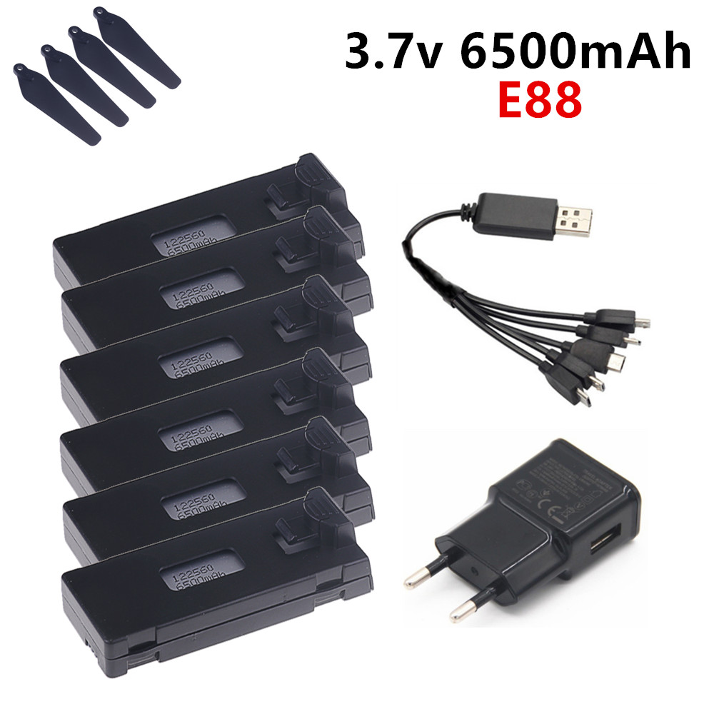 3.7V 6500mAh Lipo Battery For  - Drone Rc E99 Pro recensie en prijs