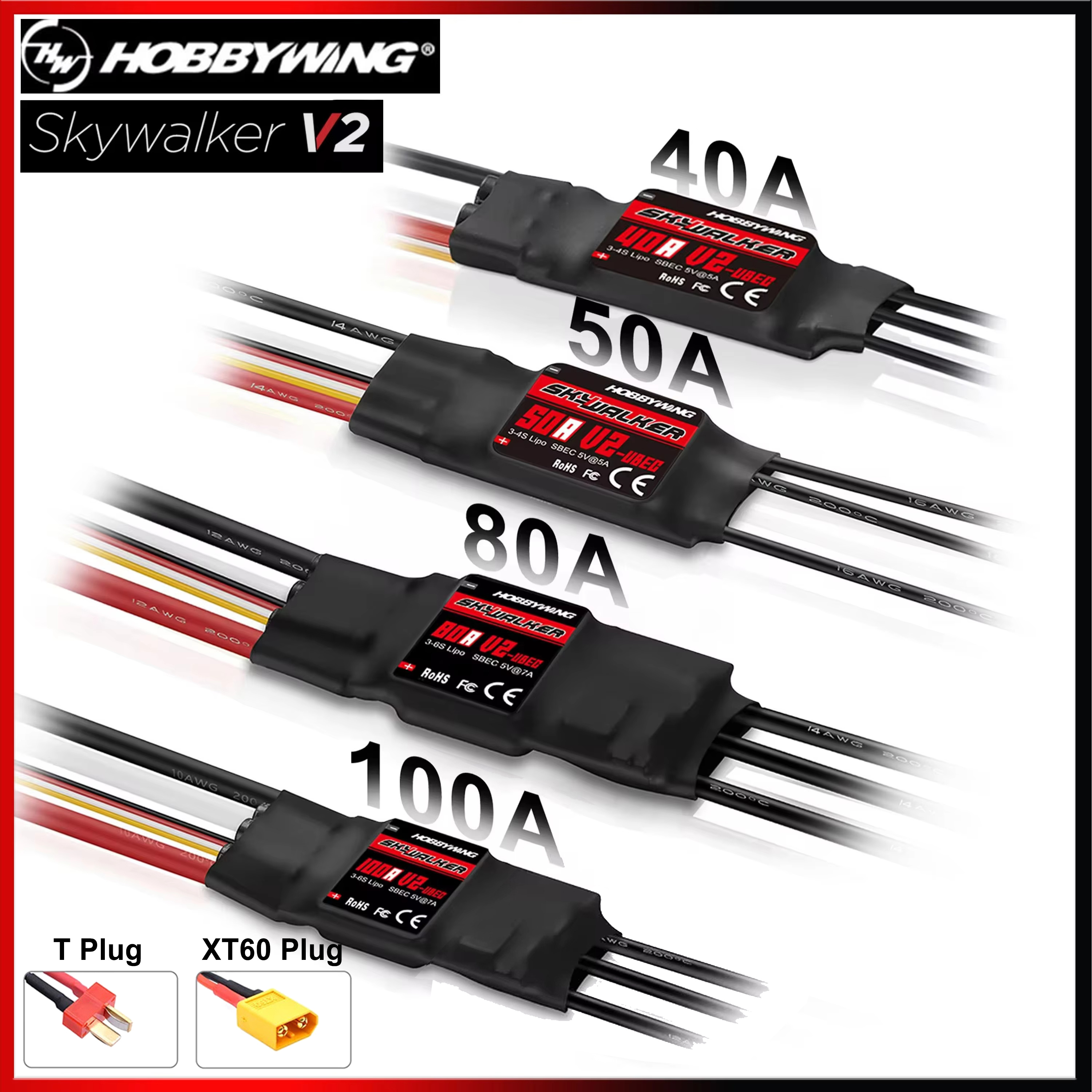 HOBBYWING Skywalker V2 Series  - Drone Rc Y Series recensie en prijs