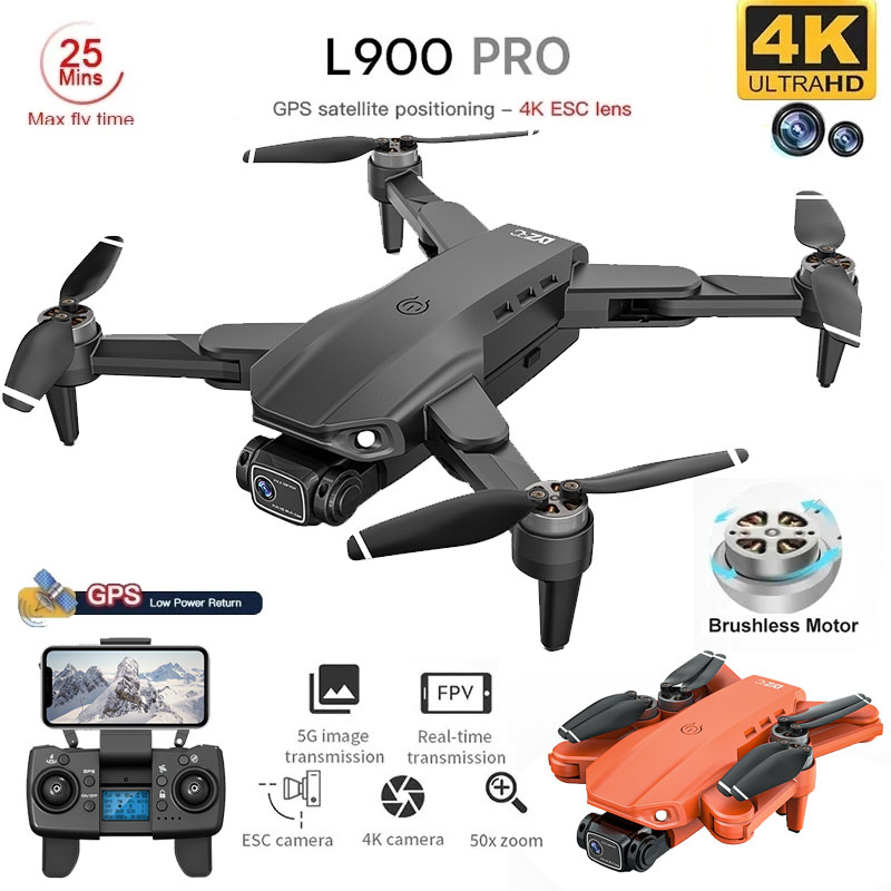L900 Pro GPS Drone 4K Professi - Drone Rc Pro recensie en prijs