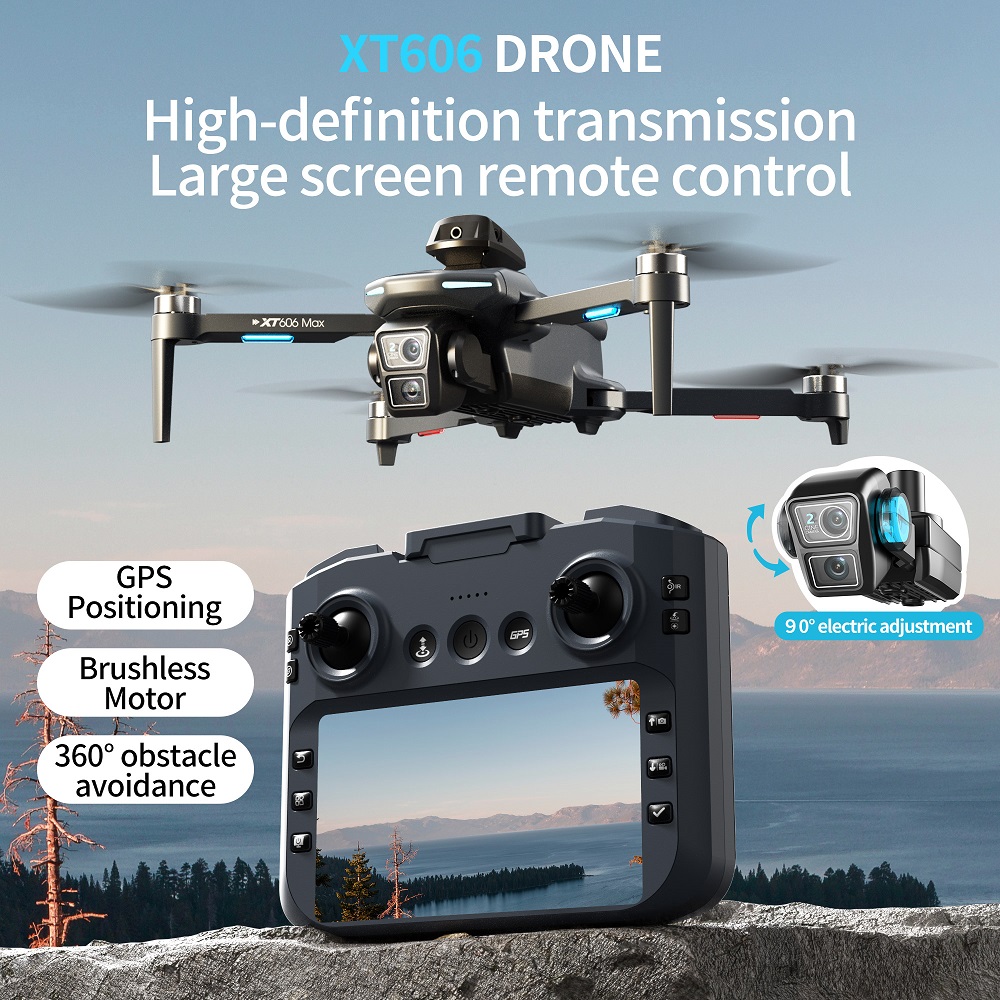 XT606 MAX 3 battery Drone 4k 8 - Drone Ls Rc recensie en prijs