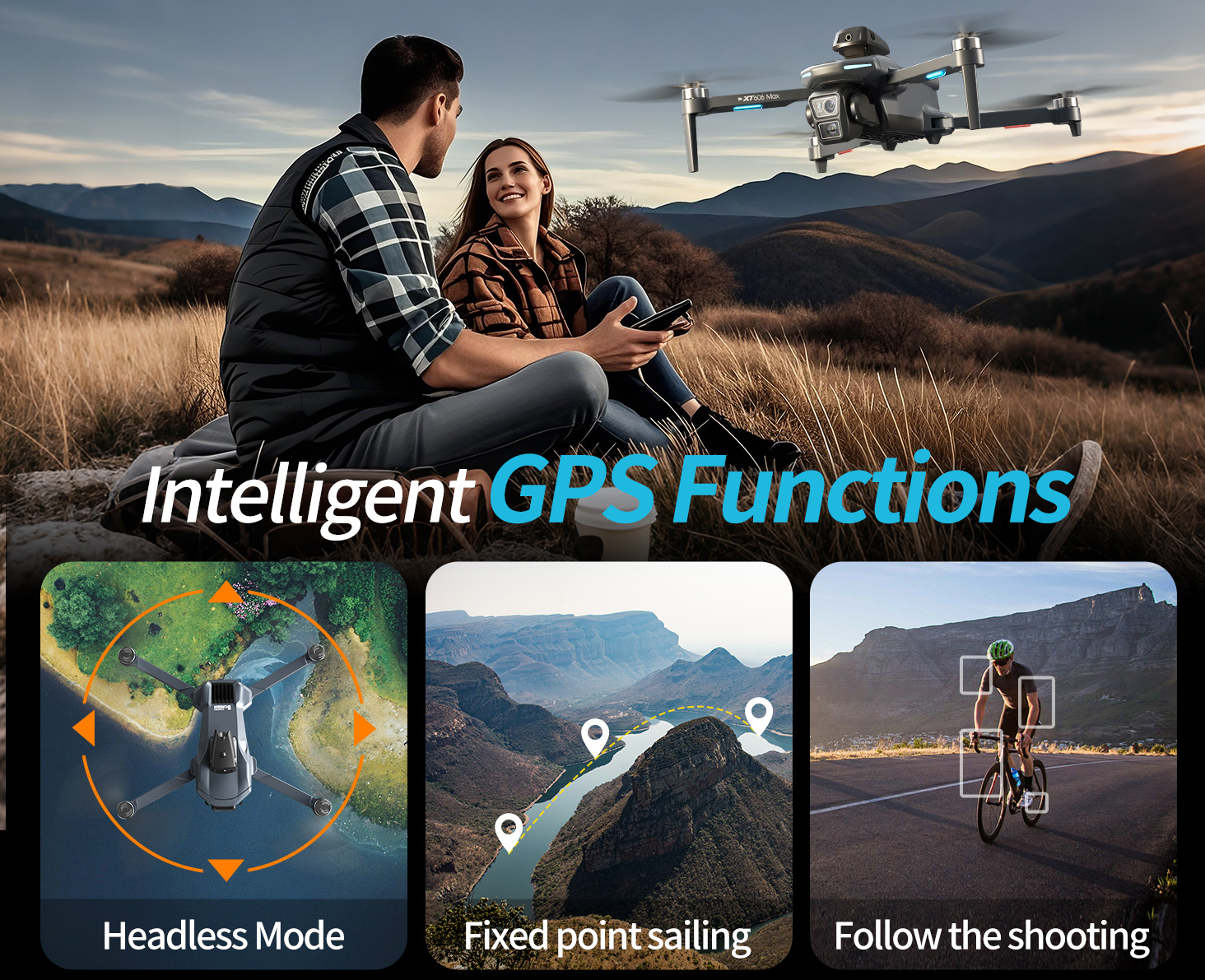 XT606 MAX 3 battery Drone 4k 8 - Drone Ls Rc recensie en prijs