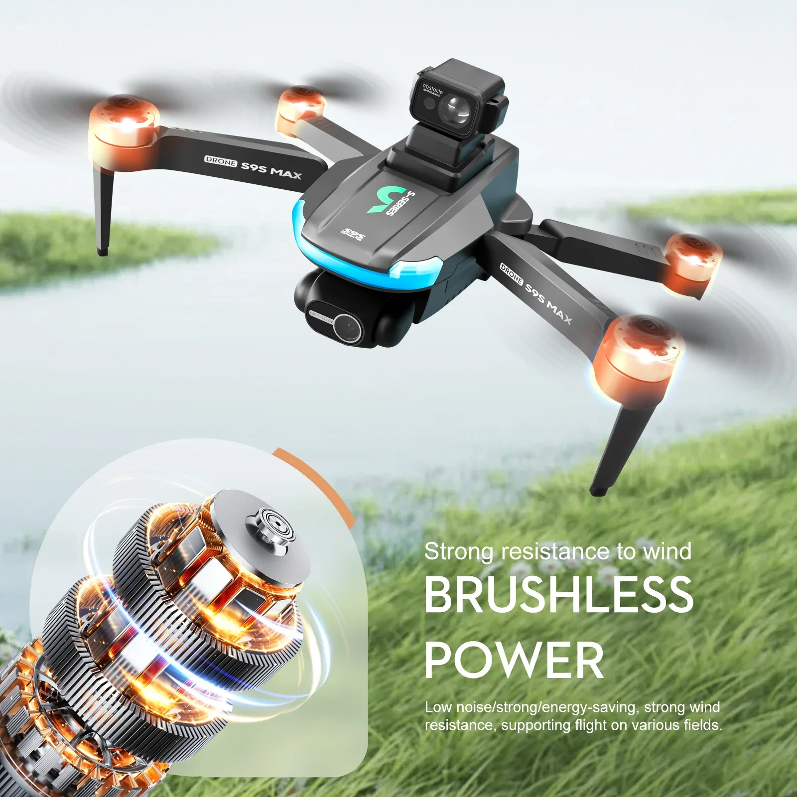 NEW S9S MAX MINI Drone 4K 2-Ax - Drone Rc Cable recensie en prijs