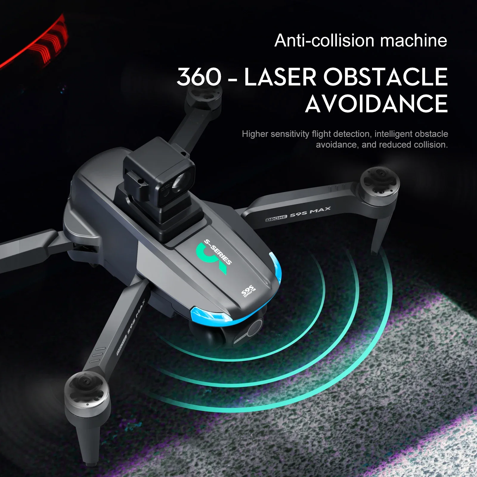 NEW S9S MAX MINI Drone 4K 2-Ax - Drone Rc Cable recensie en prijs