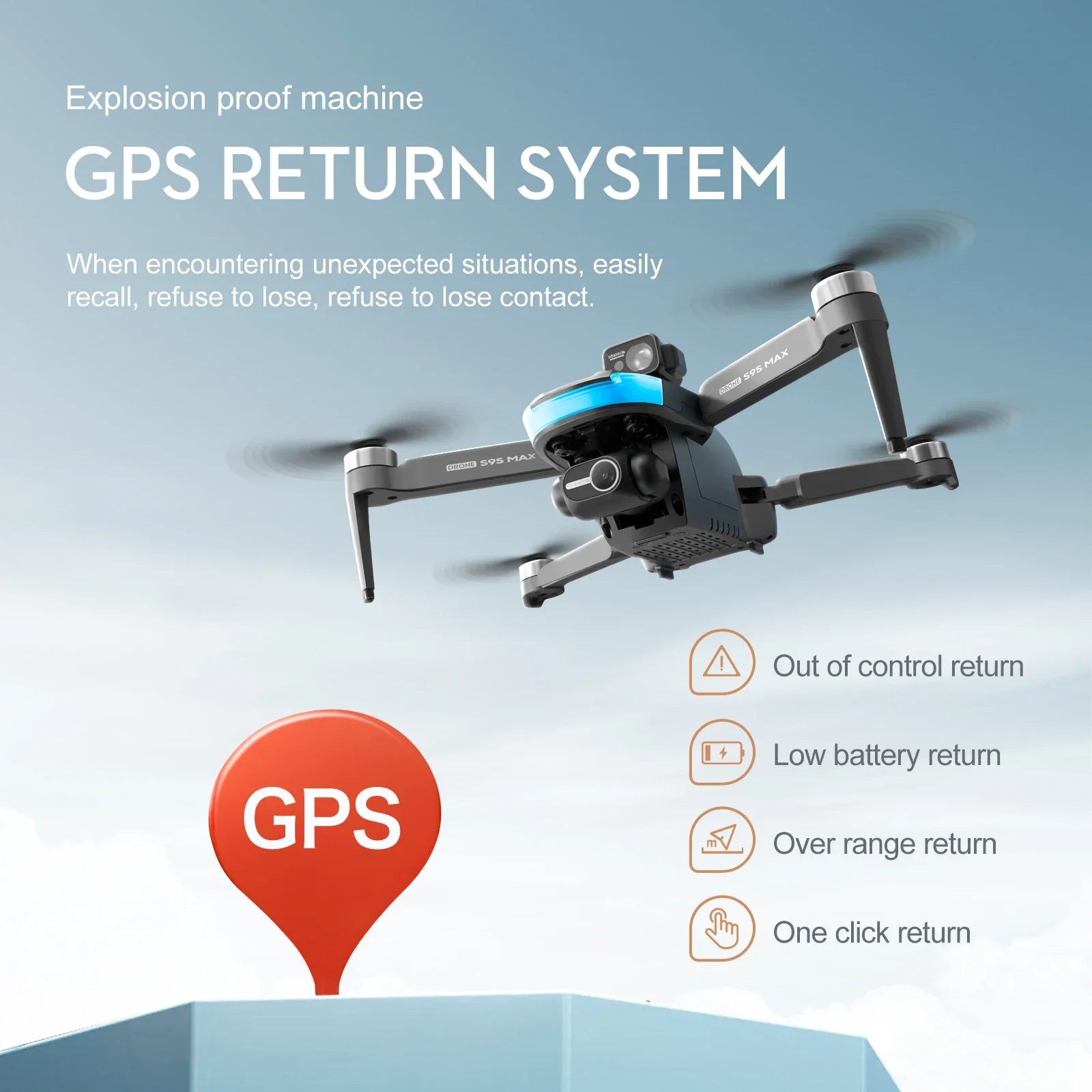 NEW S9S MAX MINI Drone 4K 2-Ax - Drone Rc Cable recensie en prijs