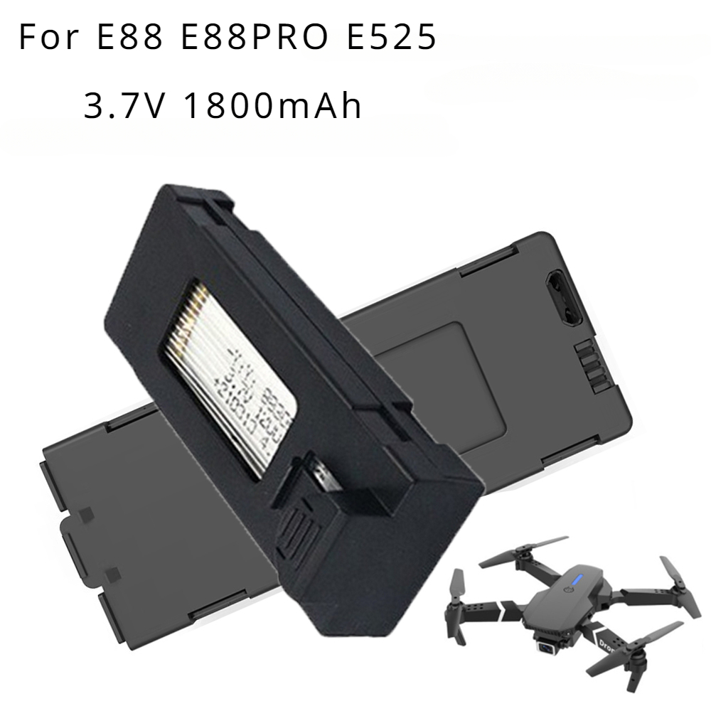 E88 Drone Battery 3.7V 1800mAh - Drone Rc E99 K3 recensie en prijs
