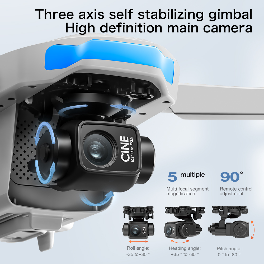 S-X1 MAX GPS Drone with 3-Axis - Drone Ls Rc recensie en prijs