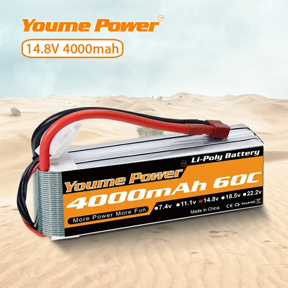 4S 14.8V Lipo Battery 3300mah  - Drone Rc Truck recensie en prijs