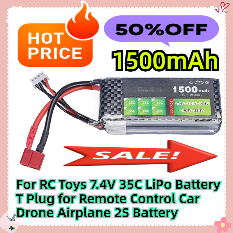 For RC Toys 7.4V 1500mAh 35C L - Drone Ls Rc recensie en prijs