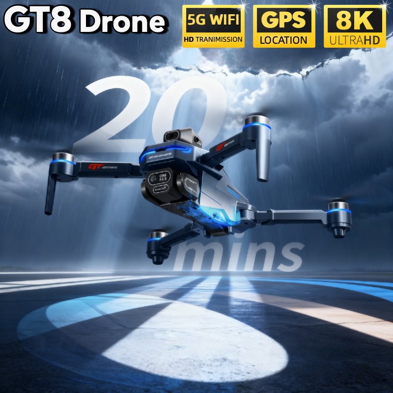 For Genuine GT8 Drone 4K Profe - Drone Ls Rc recensie en prijs
