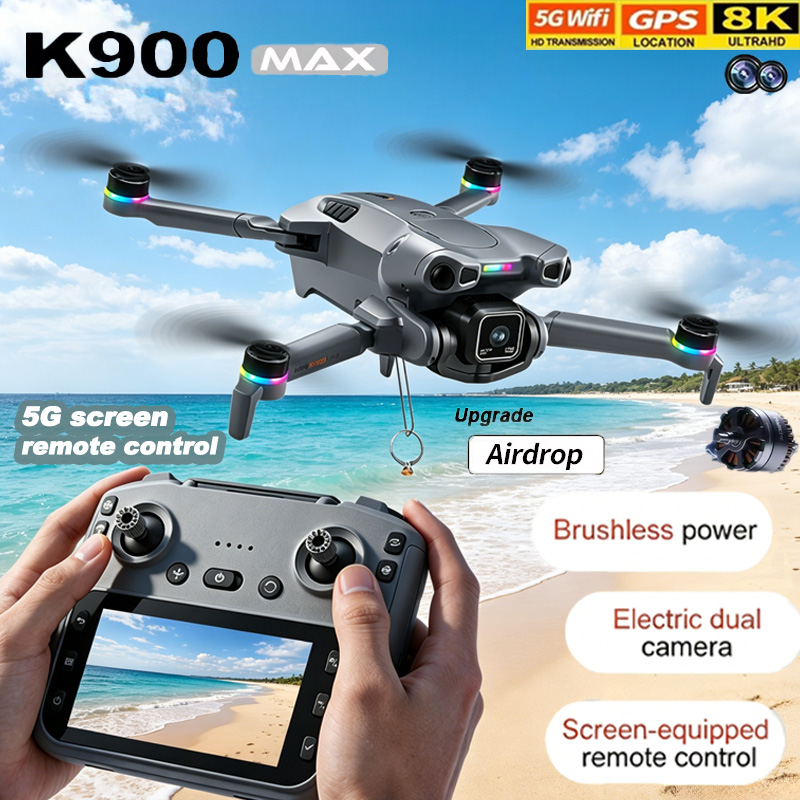 K900 Max Drone 5G WiFi FPV Wid - Drone Avion Rc recensie en prijs