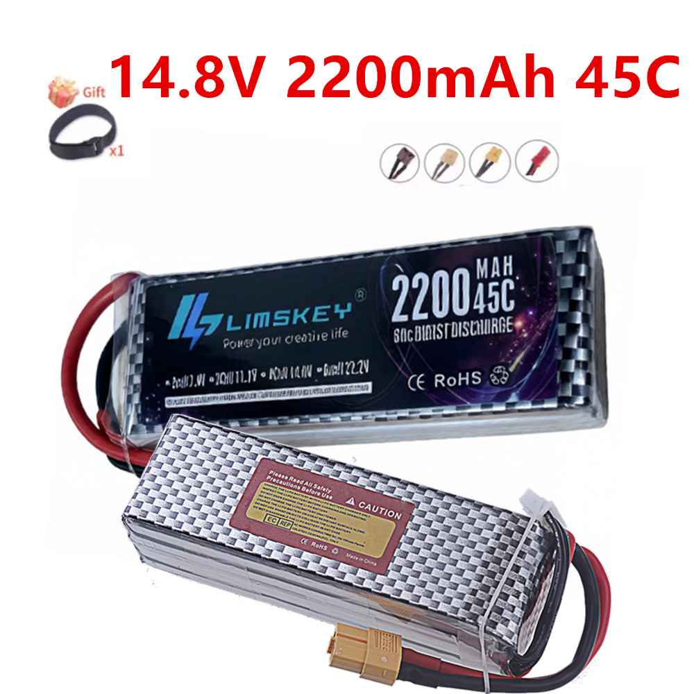 4S 2200mAh 45C~60C 14.8V LiPo  - Drone Rc Truck recensie en prijs
