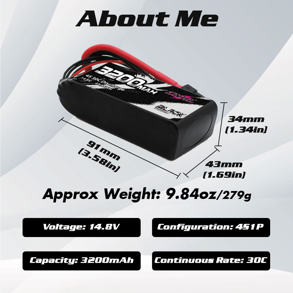 CNHL 2S 3S 4S Lipo Battery 7.4 - Drone Rc Truck recensie en prijs