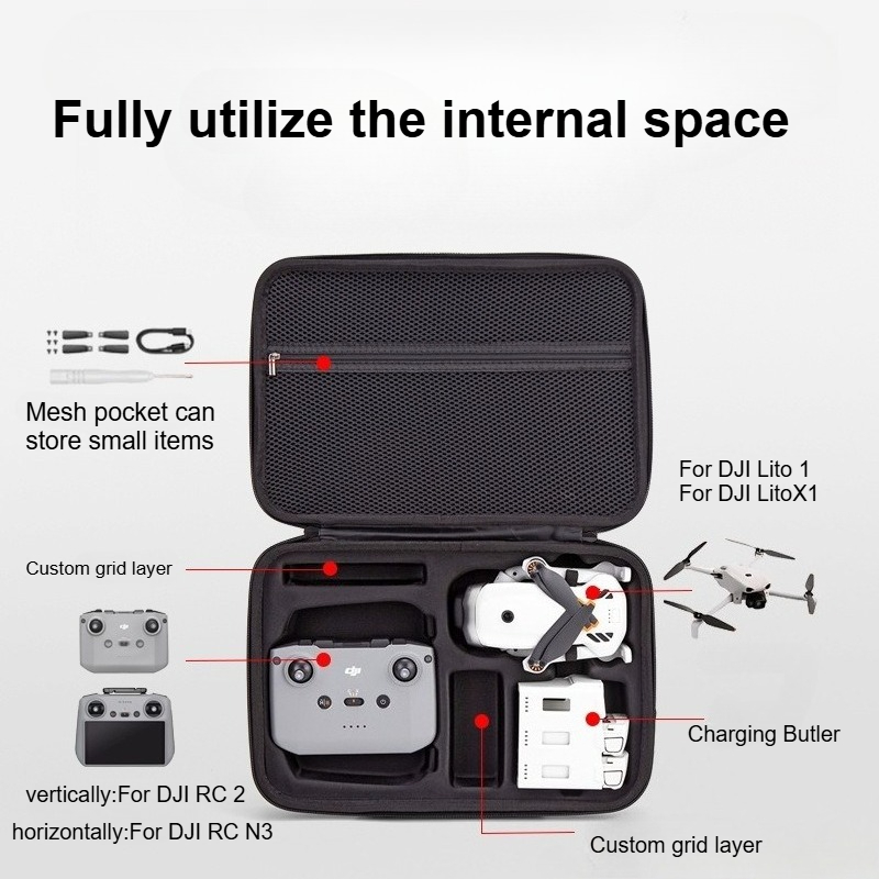Travel Package Carrying Case F - Drone Ls Rc recensie en prijs