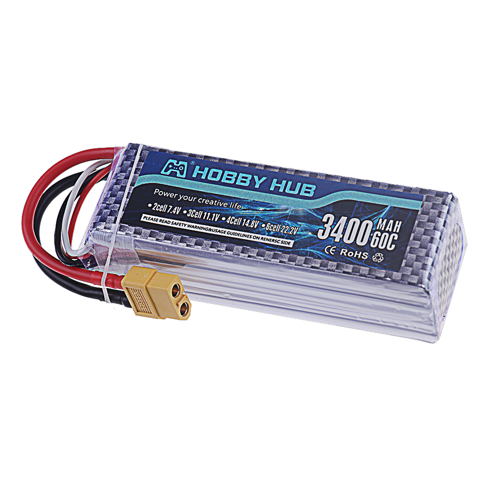 3S Lipo Battery 11.1V 3400mAh  - Drone Rc Truck recensie en prijs