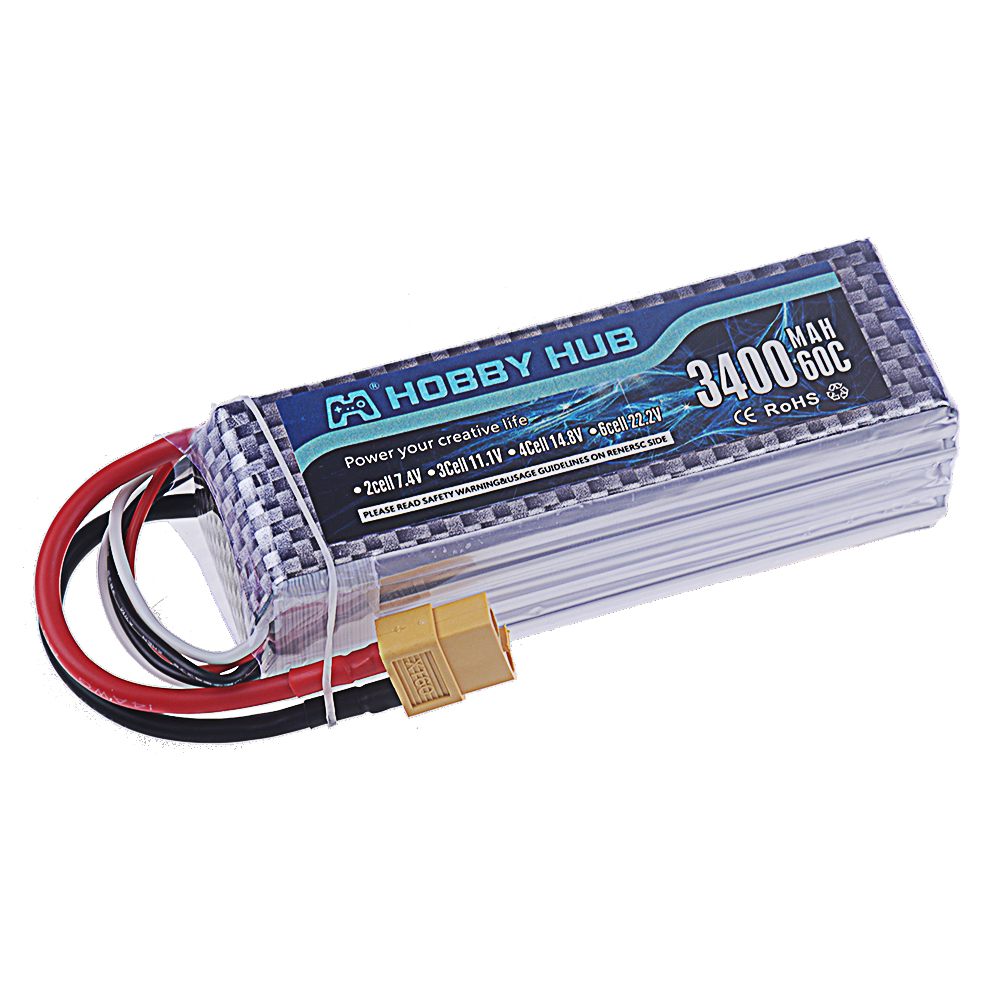 3S Lipo Battery 11.1V 3400mAh  - Drone Rc Truck recensie en prijs