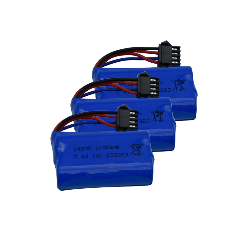 7.4V 1400mAh 14500 lithium-ion - Drone Rc Truck recensie en prijs