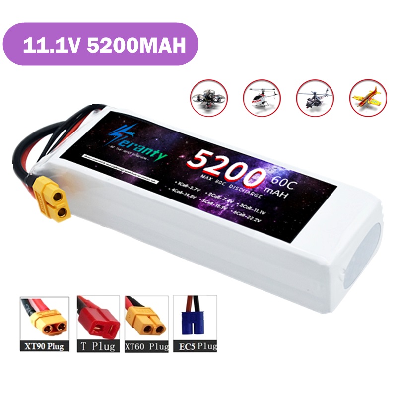 TERANTY  3S  5200MAH 60C batte - Drone Avion Rc recensie en prijs