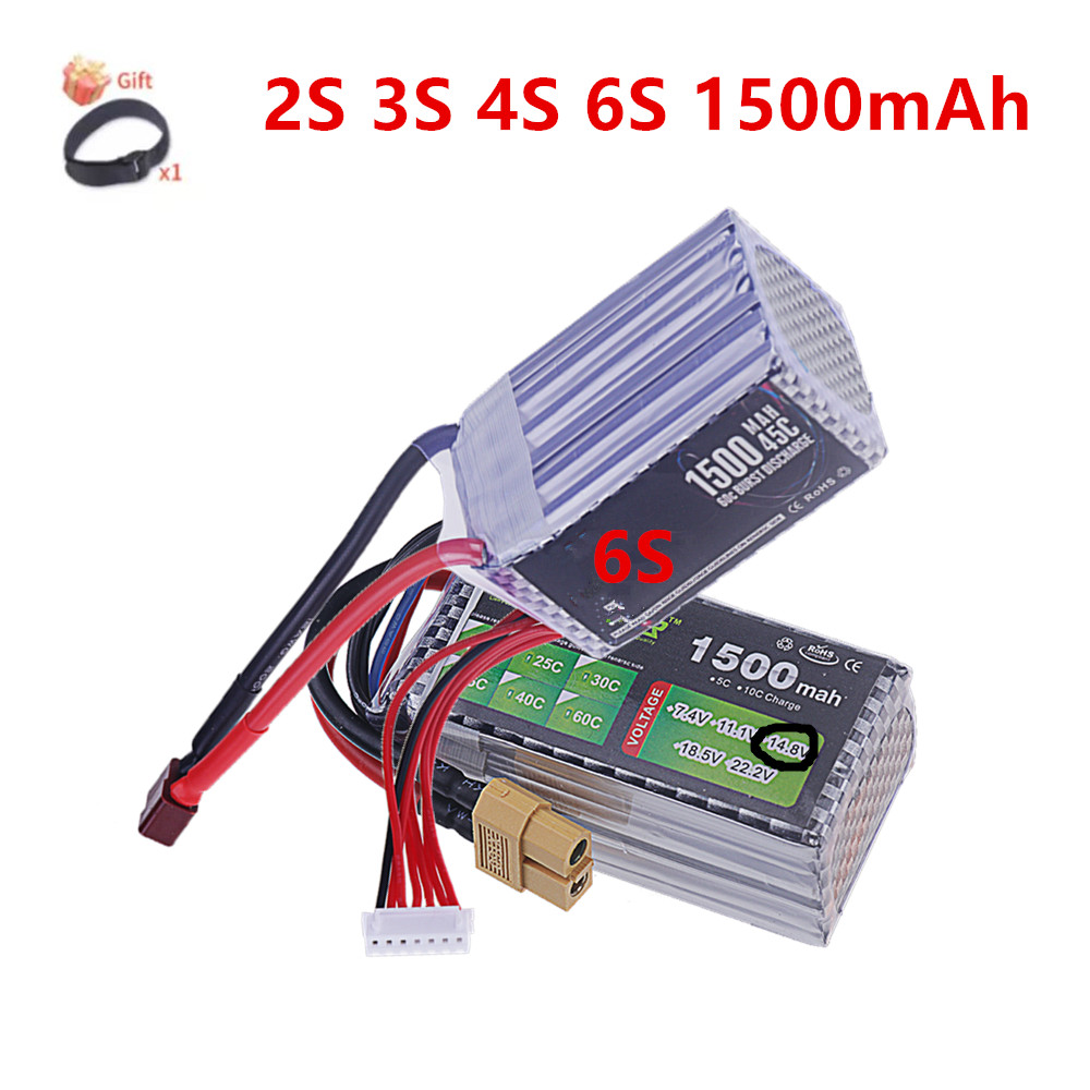 2S 3S 4S 6S Lipo Battery 1500M - Drone Rc Truck recensie en prijs