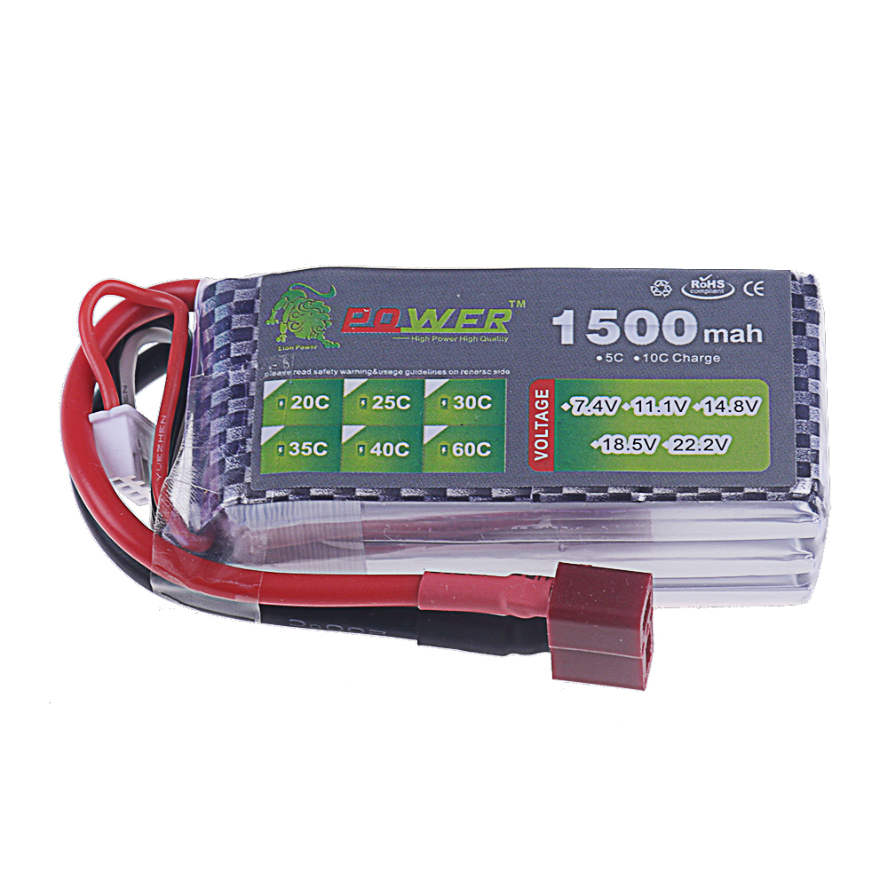 2S 3S 4S 6S Lipo Battery 1500M - Drone Rc Truck recensie en prijs