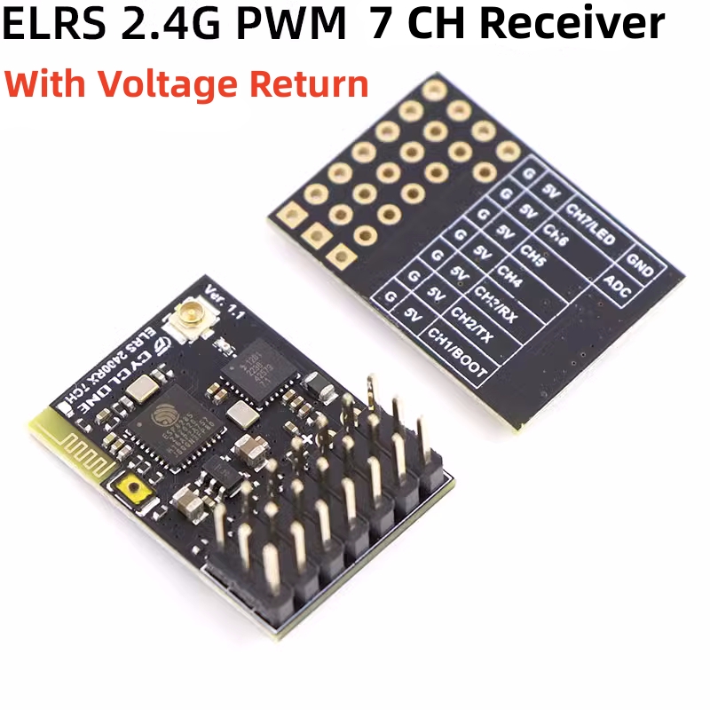 ELRS 2.4G PWM 7CH 6CH CRSF Rec - Drone Rc Quadcopter recensie en prijs
