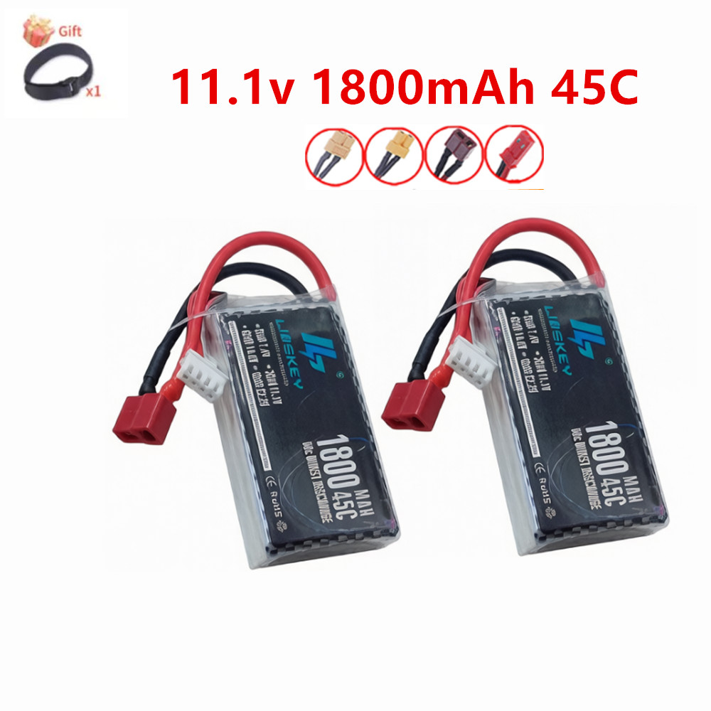 3S 1800mAh Lipo Battery 11.1V  - Drone Rc Truck recensie en prijs