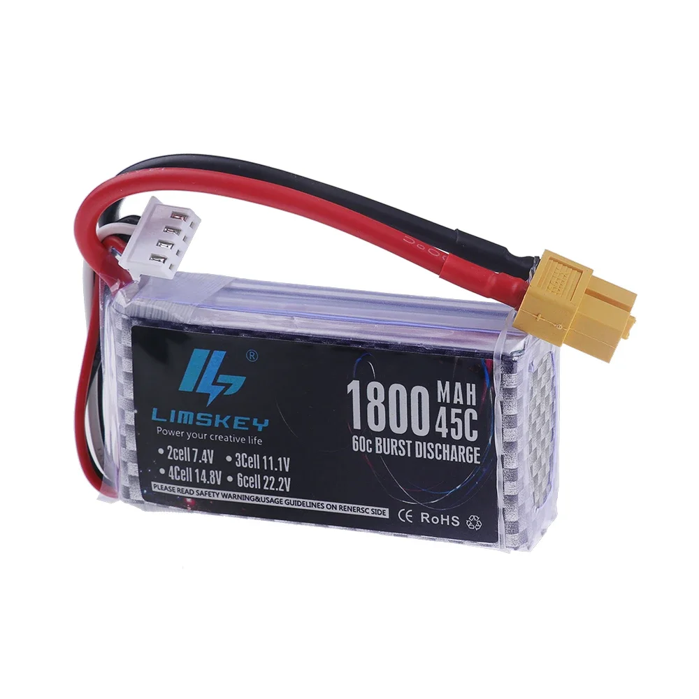 3S 1800mAh Lipo Battery 11.1V  - Drone Rc Truck recensie en prijs