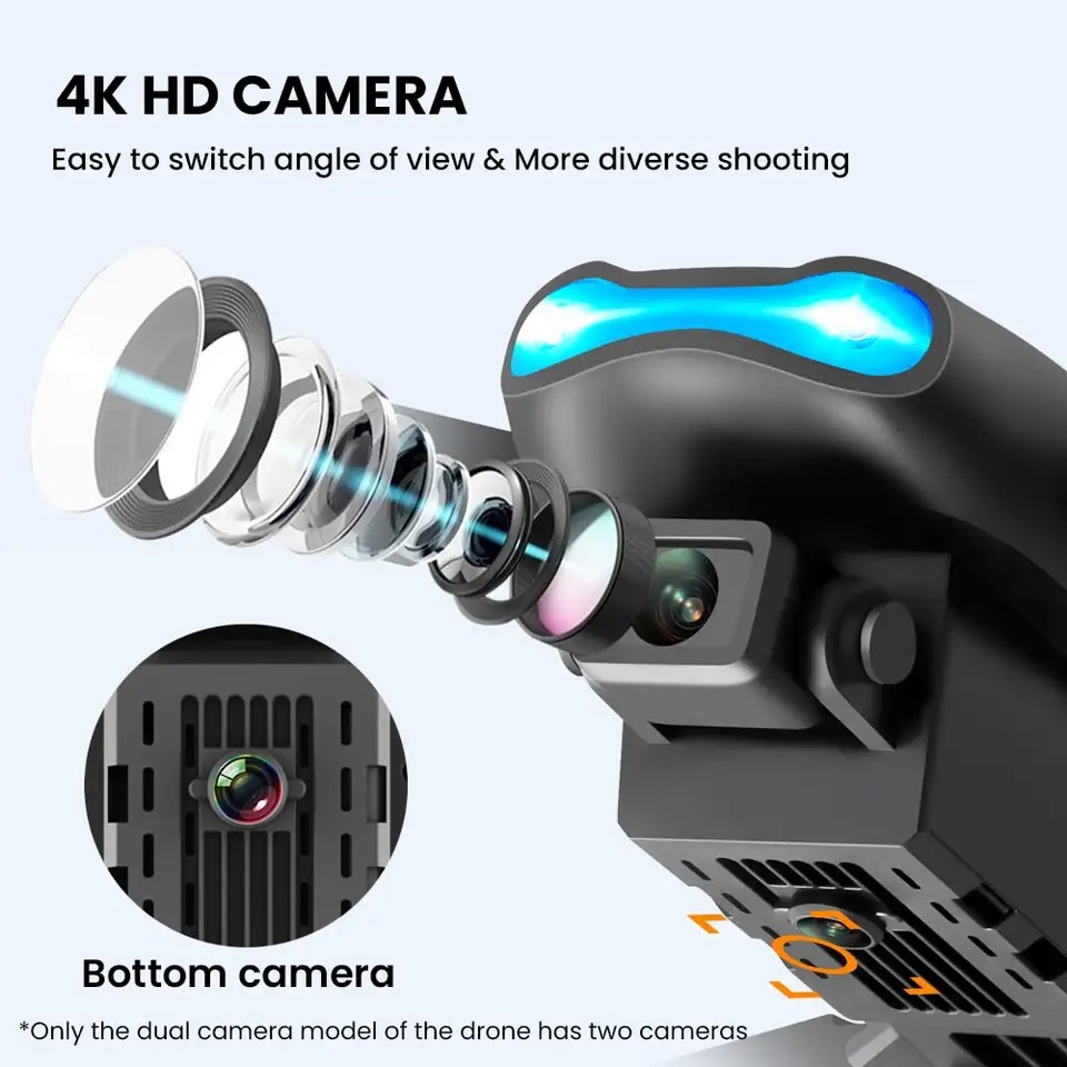 New Mini drone E99 4K WIFI HD  - Drone Rc E99 K3 recensie en prijs