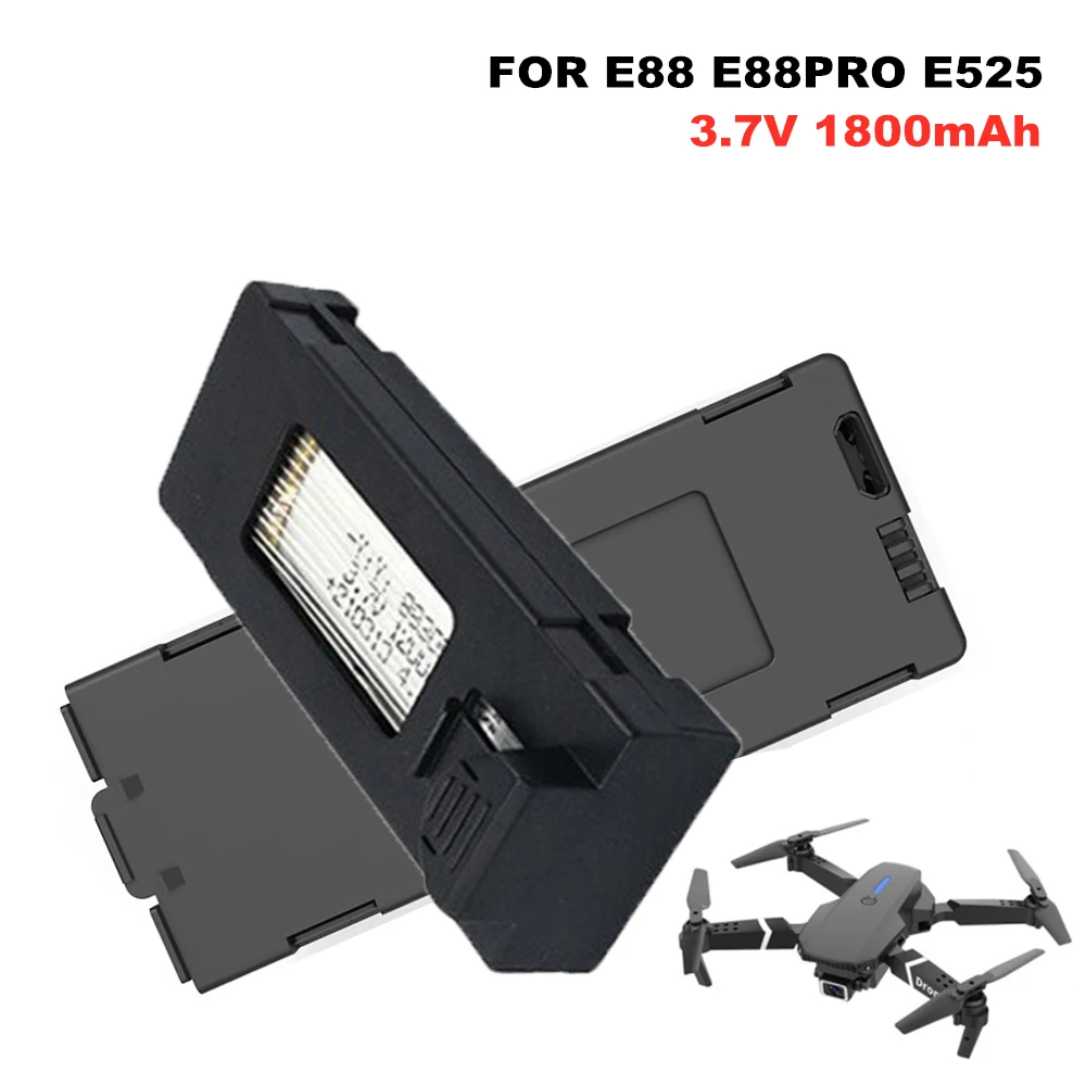 E88 Drone Battery 3.7V 1800mAh - Drone Rc E99 K3 recensie en prijs