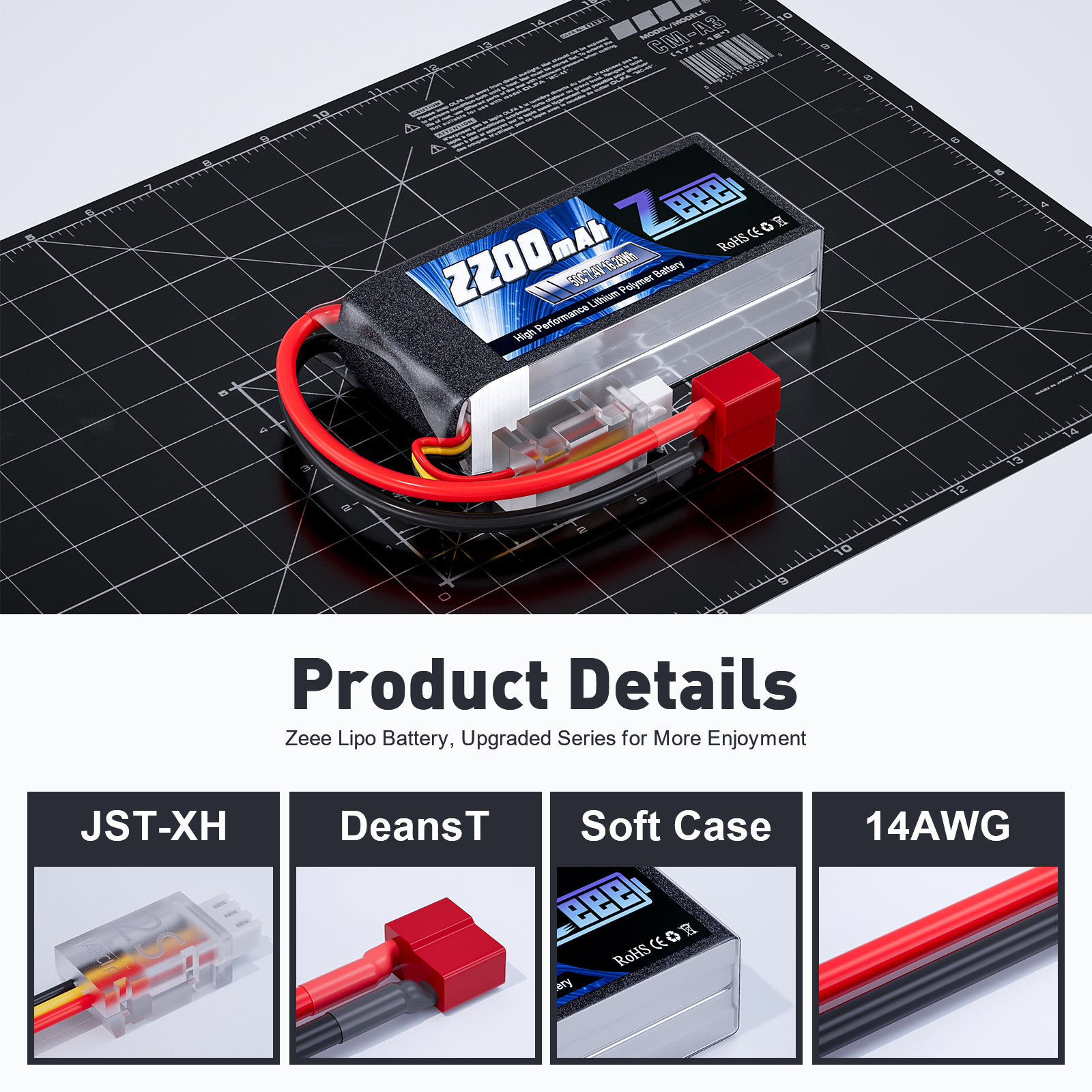 Zeee 2S 2200mAh Shorty RC Lipo - Drone Rc Truck recensie en prijs