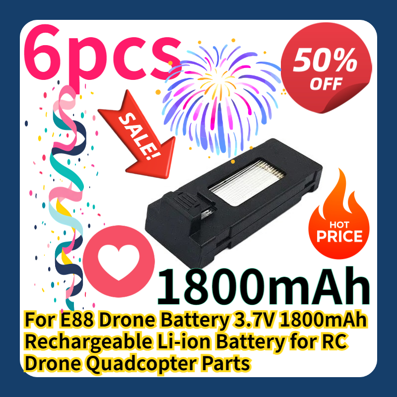 For E88 Drone Battery 3.7V 180 - Drone Ls Rc recensie en prijs