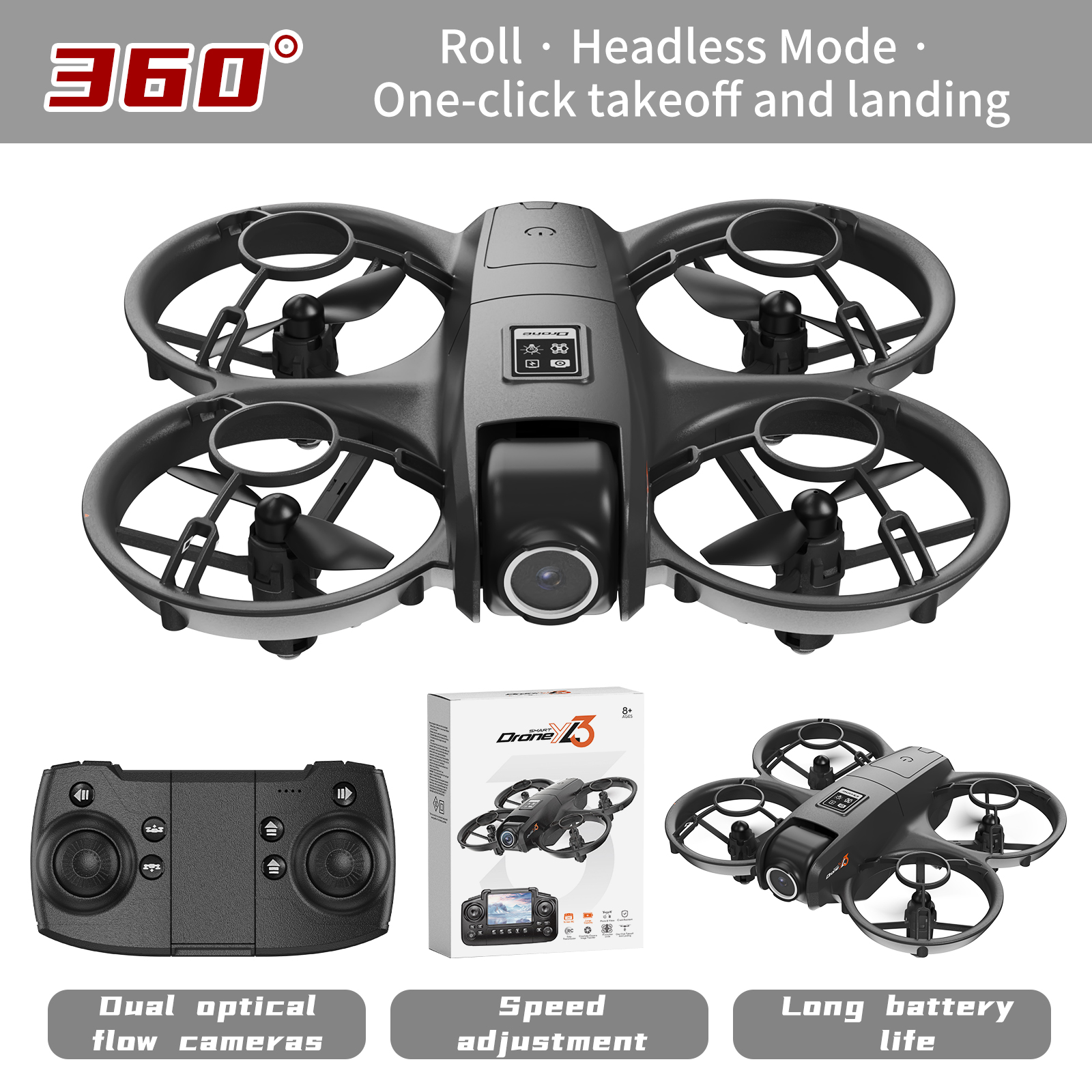 Optical Flow YT YL3 Mini Drone - Drone Rc Yl3 recensie en prijs