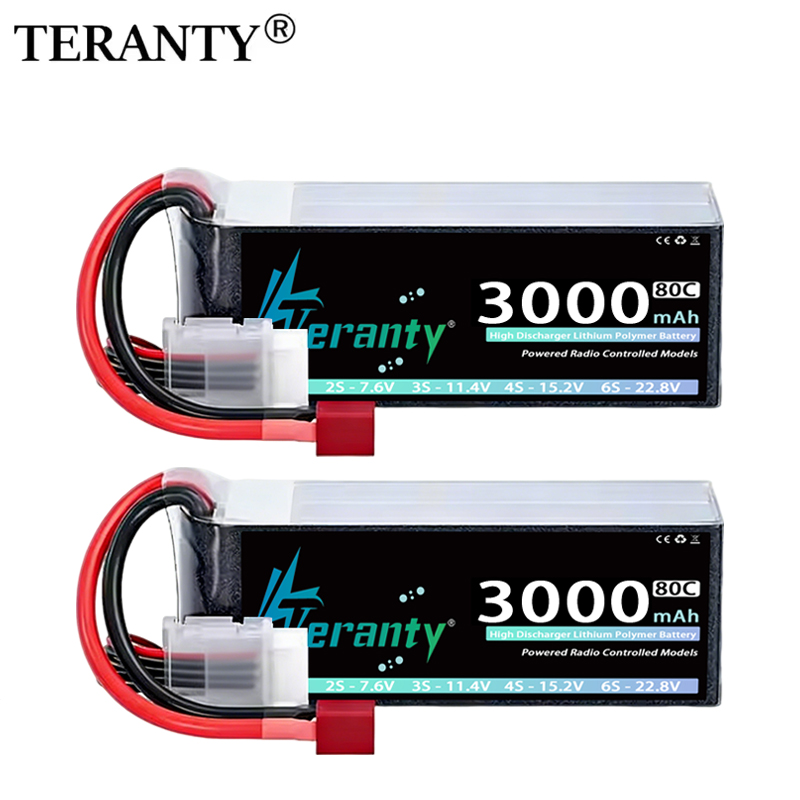 2Pcs TERANTY 14.8V 15.2V Lipo  - Drone Rc Truck recensie en prijs