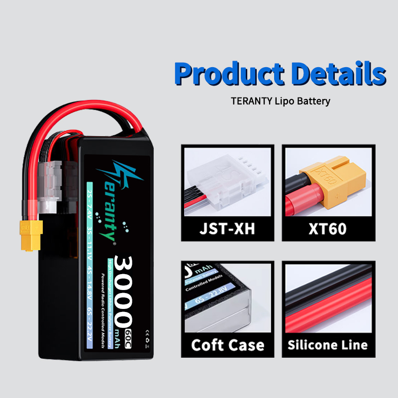 2Pcs TERANTY 14.8V 15.2V Lipo  - Drone Rc Truck recensie en prijs