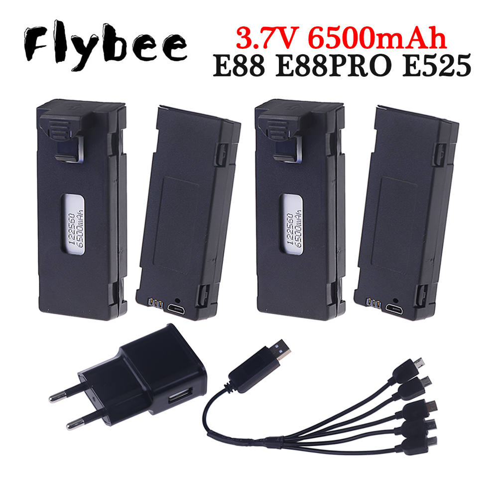Rechargeable 3.7V 6500mAh Batt - Drone Rc E99 Pro recensie en prijs